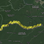 GPS data Amazon settlements