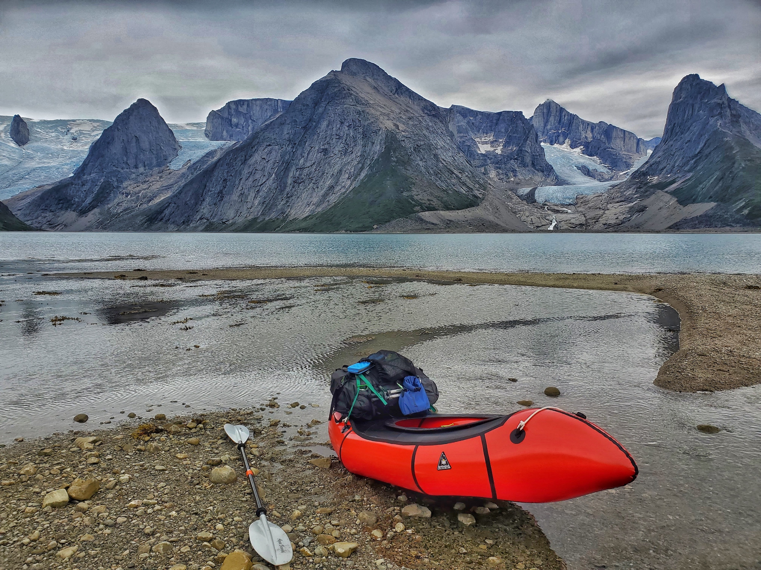 Eric Poulin Greenland Packrafting