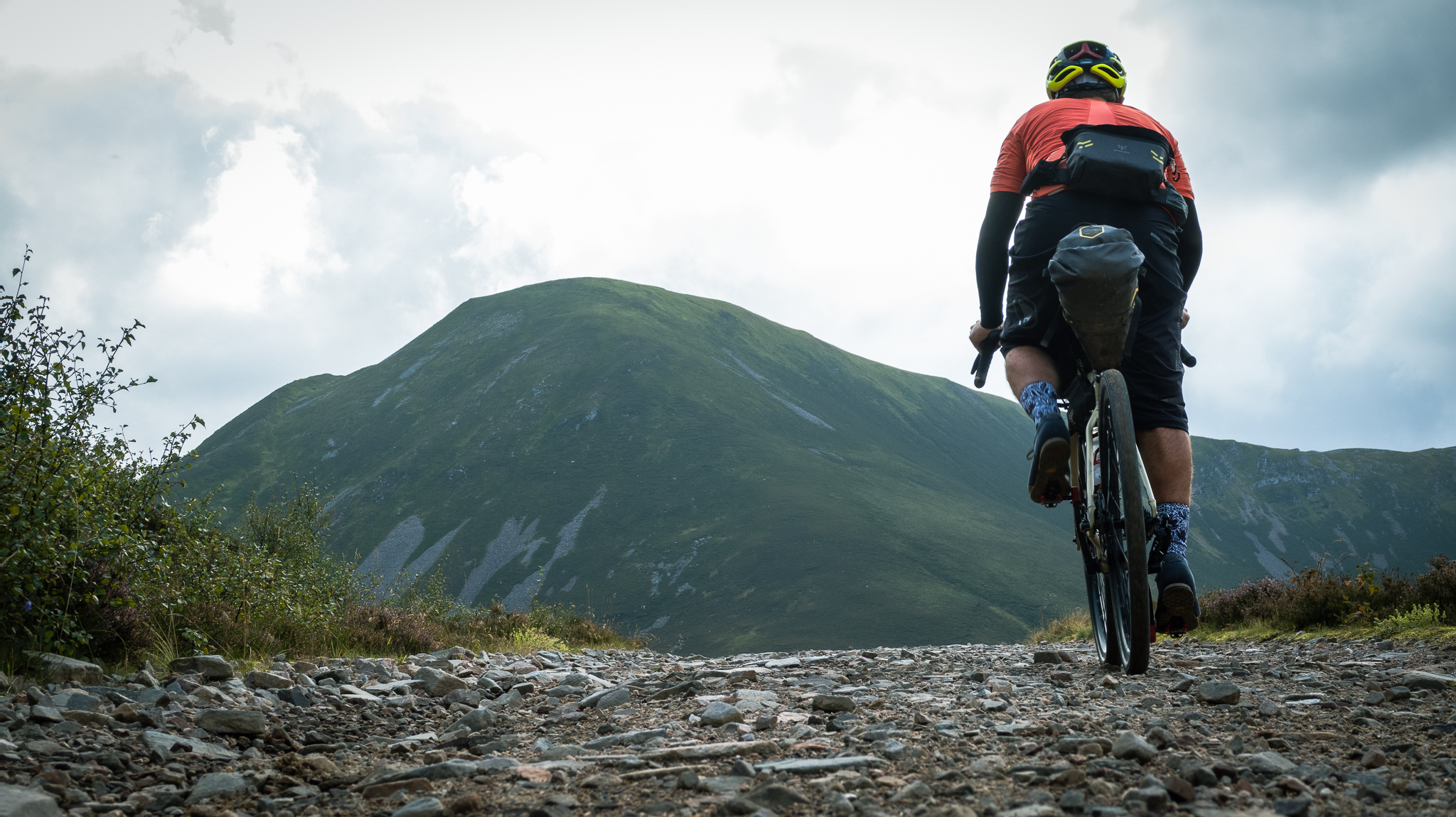 Markus Stitz on his bike