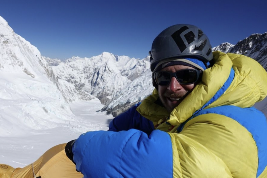 Jim Davidson at Mount Everest