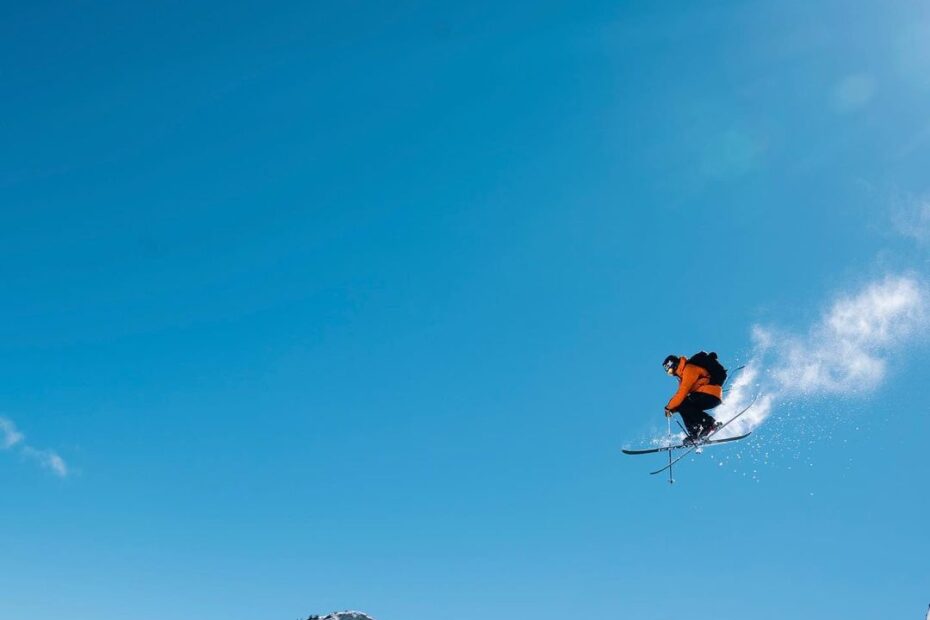 Julian Carr Cliff Jump Ski