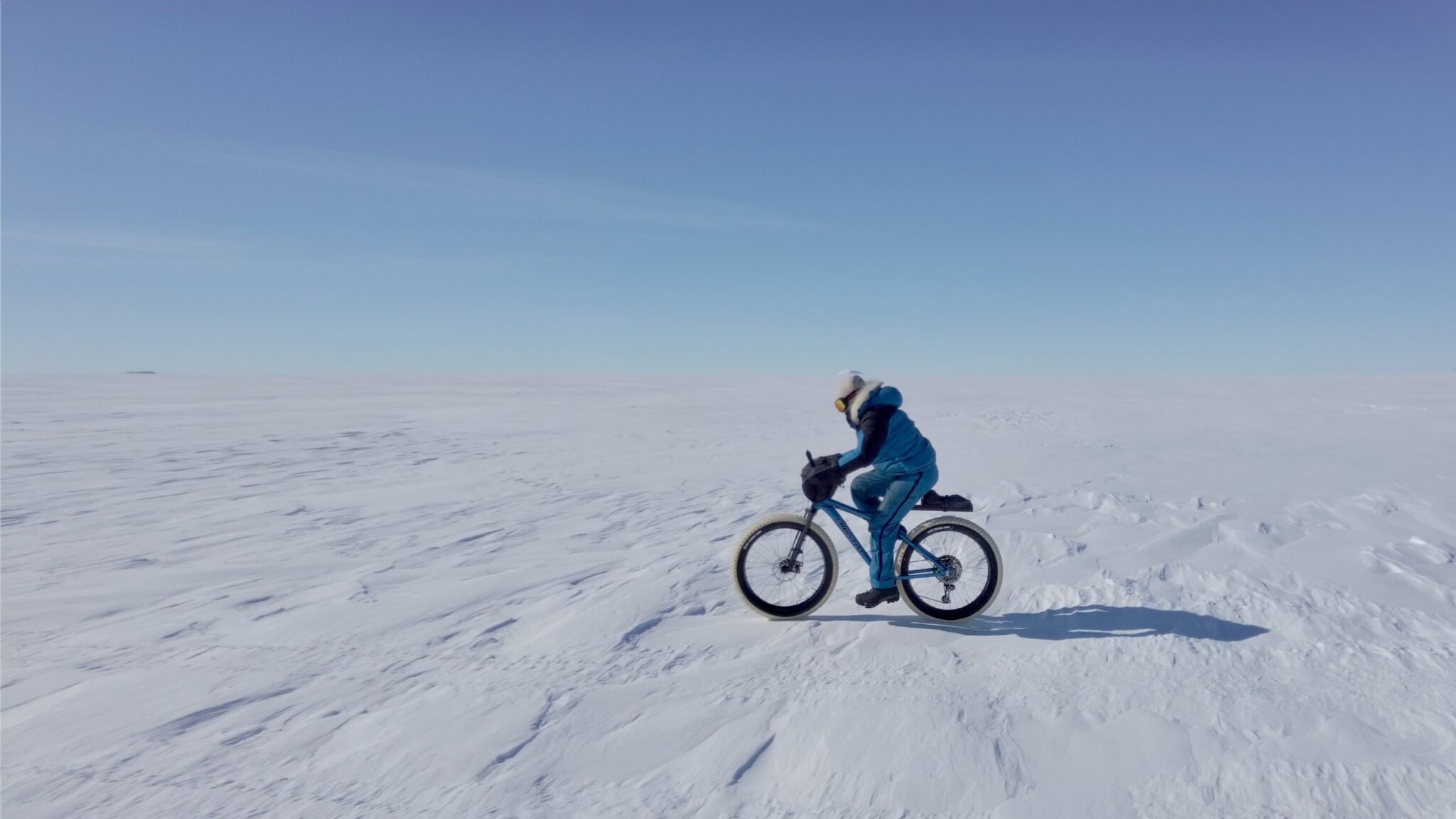 Kate Leeming Biking Antarctica