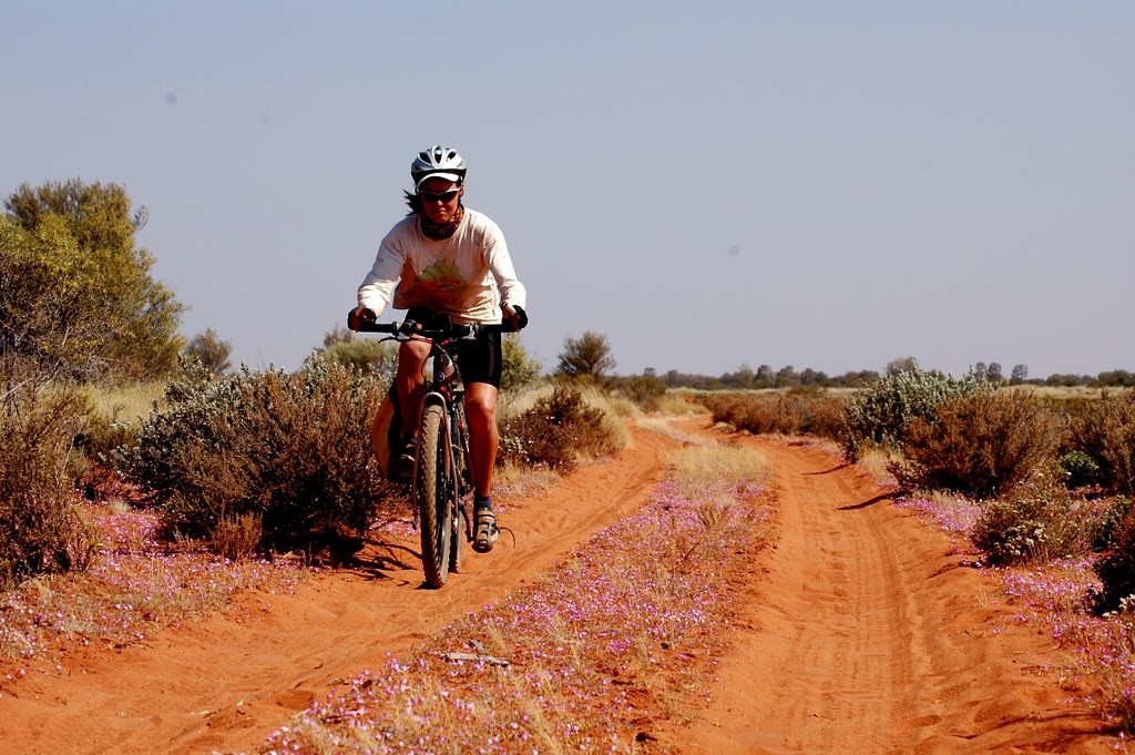 Kate Leeming on Canning Stock Road, Australia