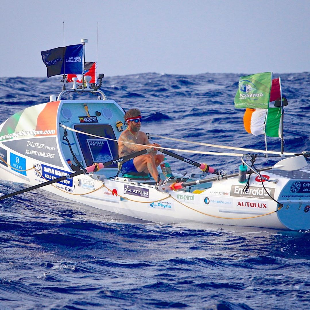 Gavan Hennigan Atlantic Ocean Rowing