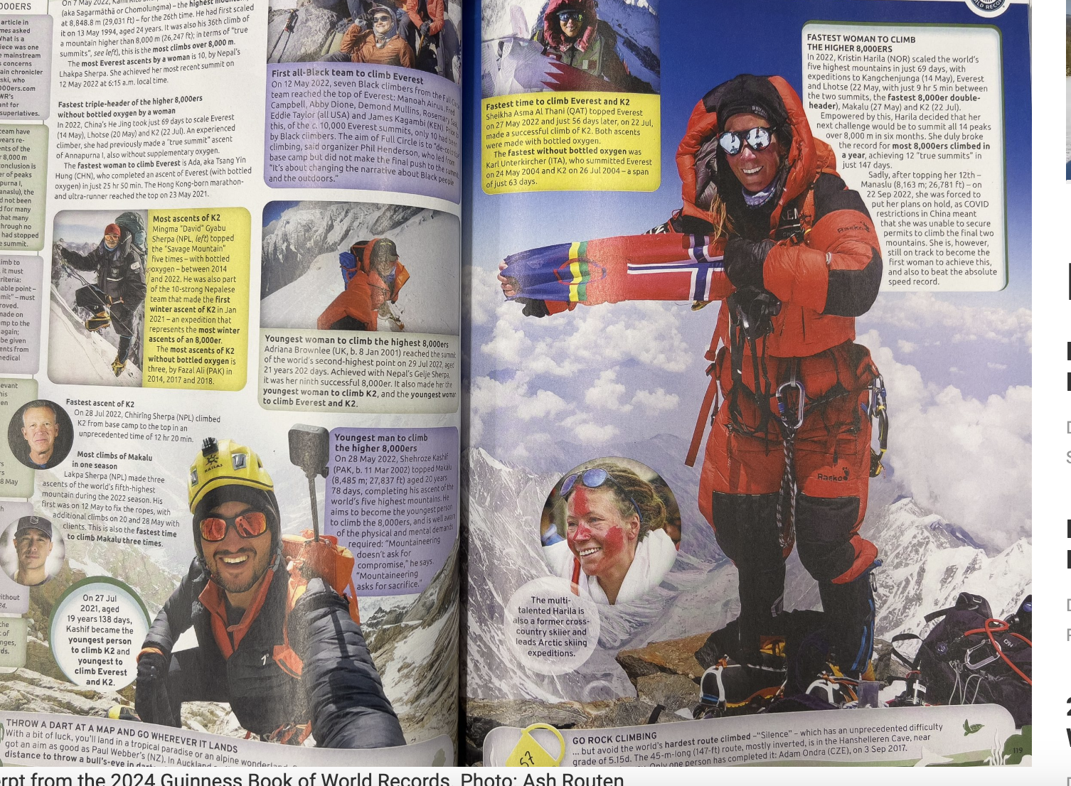 Ash Routen Explorers Web Article Guinness World Records